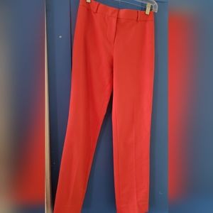 Kate Spade Orange Dress Pants Size 2